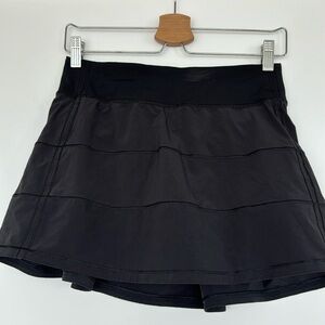 Lululemon black tennis skirt